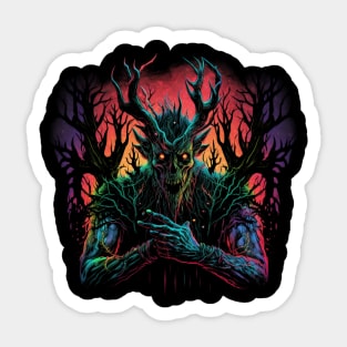 The Cursed of Wendigo - In to The Wood Sticker